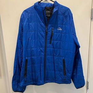 LL BEAN puff pack away down jacket